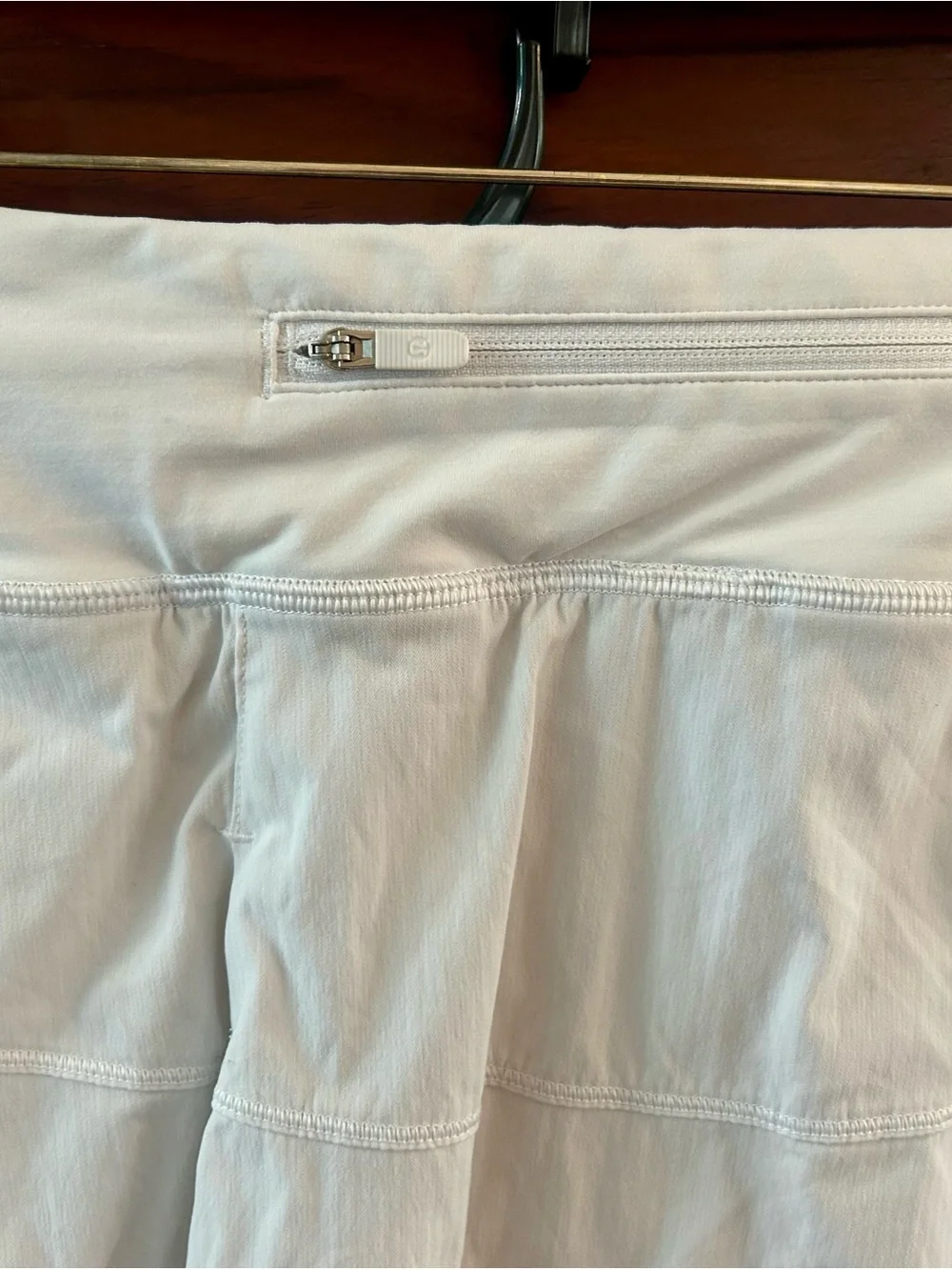 lululemon athletica Women’s White Pace Rival Skirt Size 6